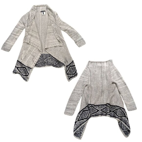 COPY - for @katiehaygrote BCBGMAXAZRIA Asymmetric Knit Open Cardi… - Picture 2 of 5